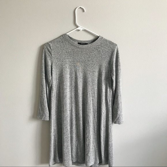 babydoll grey dress - Picture 2 of 2